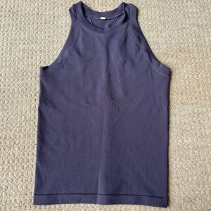 Athleta High-neck Ribbed Workout Tank Top
